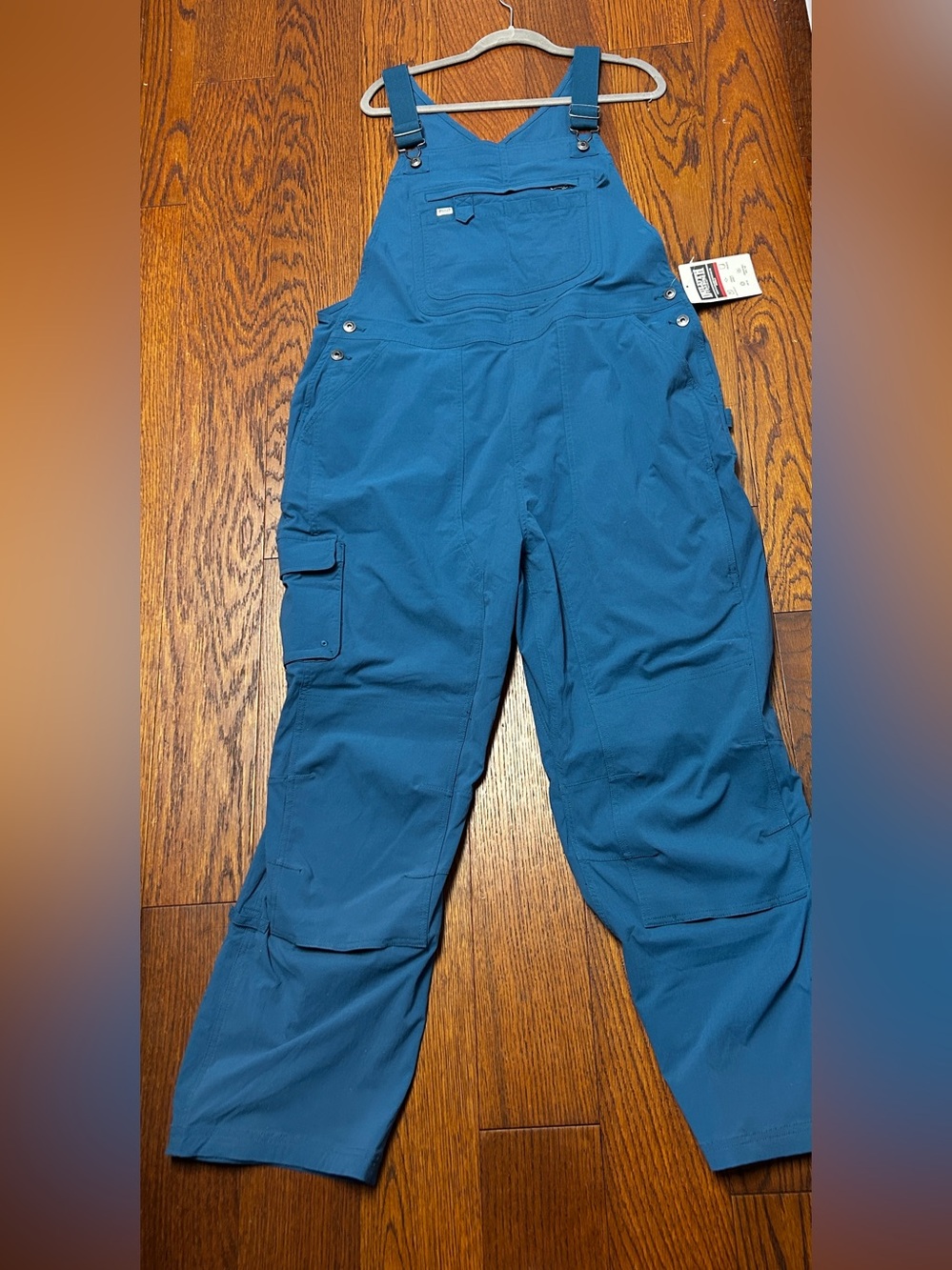 Duluth Trading Heirloom Gardening Bib Overalls Women’s XL Blue NWT